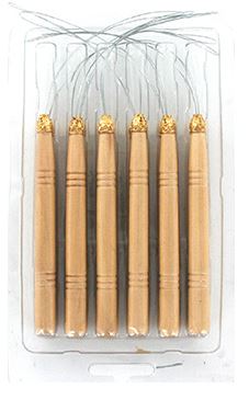 MAGIC GOLD Wooden Extension Loop Needle For Micro Rings, Sareya Beauty Supply store in calgary Alberta Canada